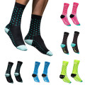 Breathable Cycling Bicycle Socks Professional Sports Running Socks High Quality Antibacterial Knee Highs Calcetines Ciclismo